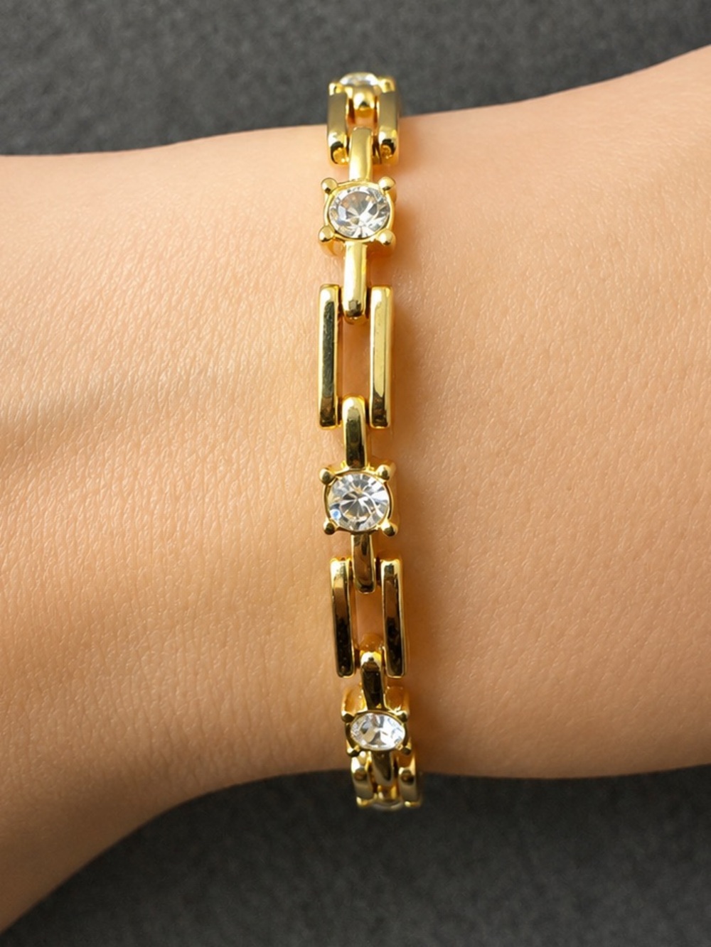 Vintage tennis bracelet costume